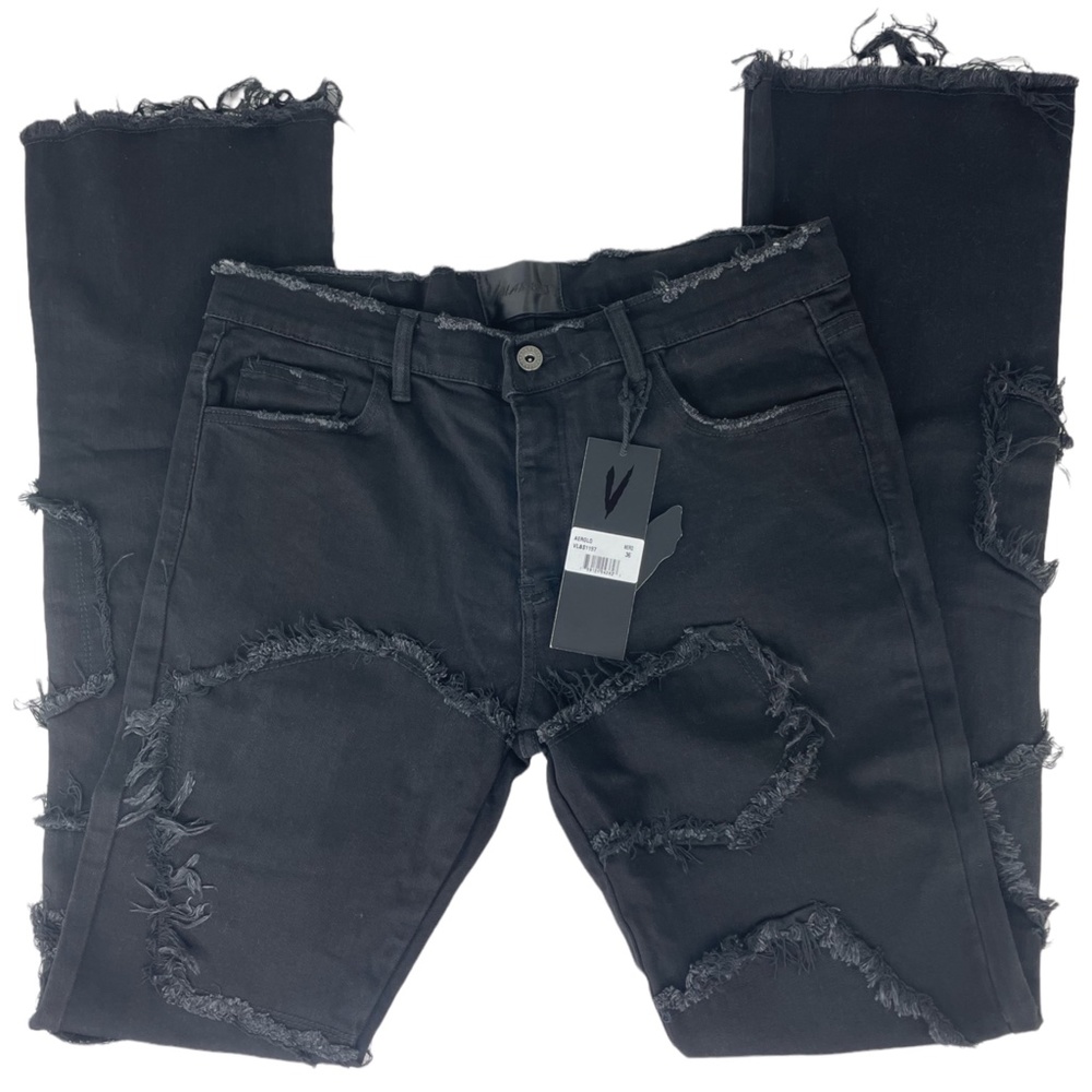 Valabasas Mens Aerglo Jeans -NWT-  Nero- SZ 36